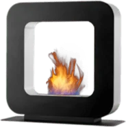 Safretti Curva BL bio-ethanol haard zwart